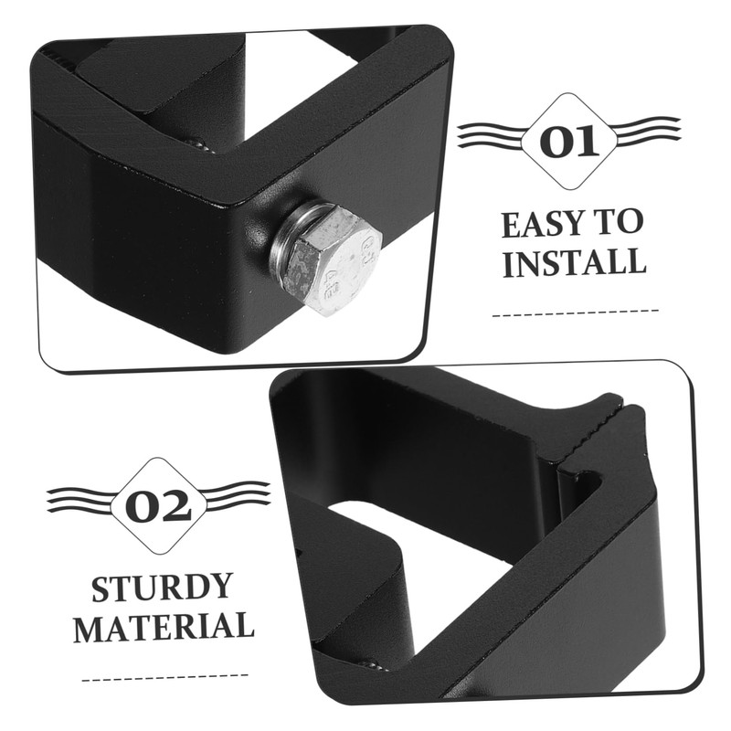 Alipis 2pcs Heavy Duty Truck Bed Topper Clamp for Camper