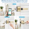 Fingerprint Door Lock & Biometric Door Knob with App –