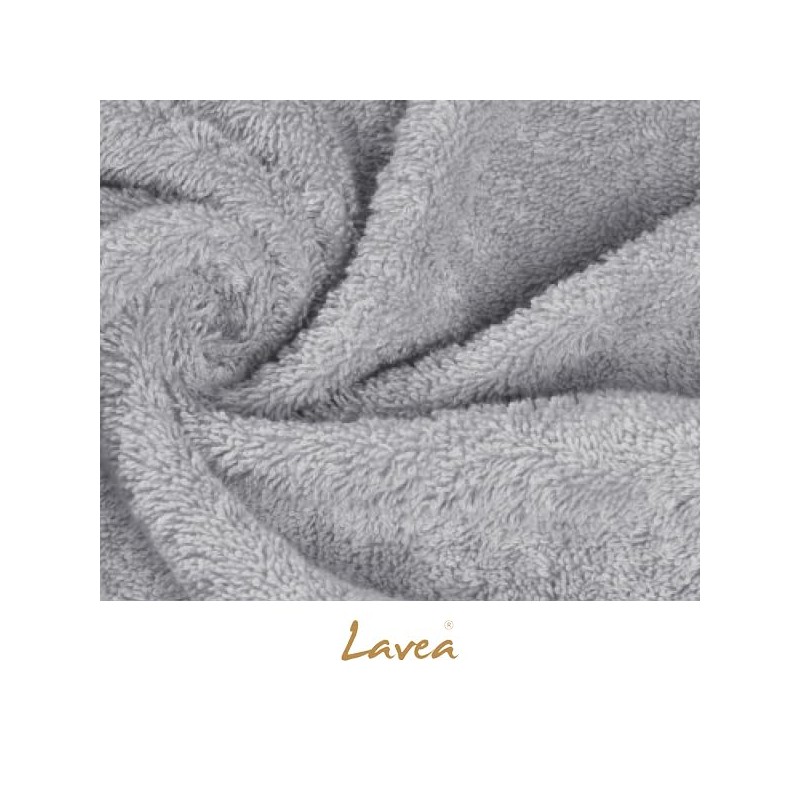 Lavea Bath Towels Set of 2, 60 x 120 cm,