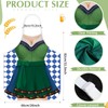 Langyiwee 4 Pcs Oktoberfest Costume for Couple Oktoberfest Aprons German