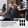 TEAONE Ear Covers, 10 PCS Black Reusable Earmuffs for Beauty,