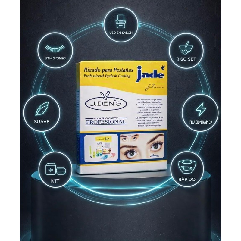 Kit Rizado de Pestañas Profesional Jade by Gaero Shop -