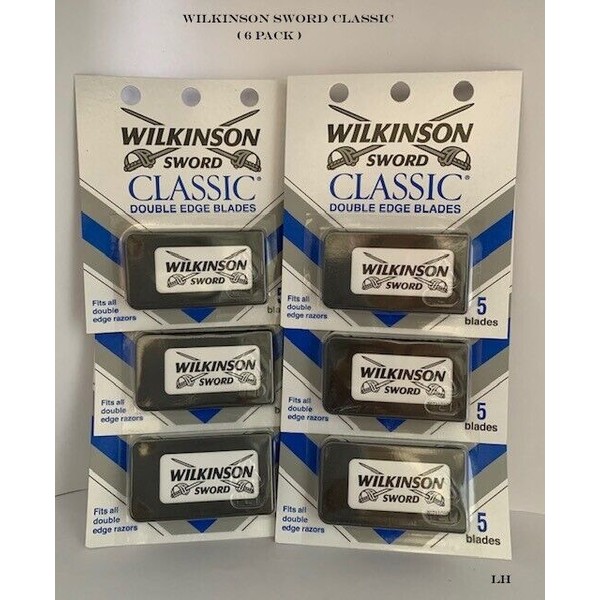 Wilkinson Sword ClassicDouble edge blades , 5 blades ( 6 pack )