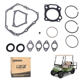 10L0L Engine Gaskets Seals Rings Rebuild Kit for Yamaha Golf Cart G16 G20 1996-2002 G11 1997-2001, Replaces OEM JN6-15451-02-00 JN6-11181-00-00