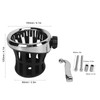 Car Cup Holder Aluminum Rubber Motorcycle Handlebar Drink Mount Replacement