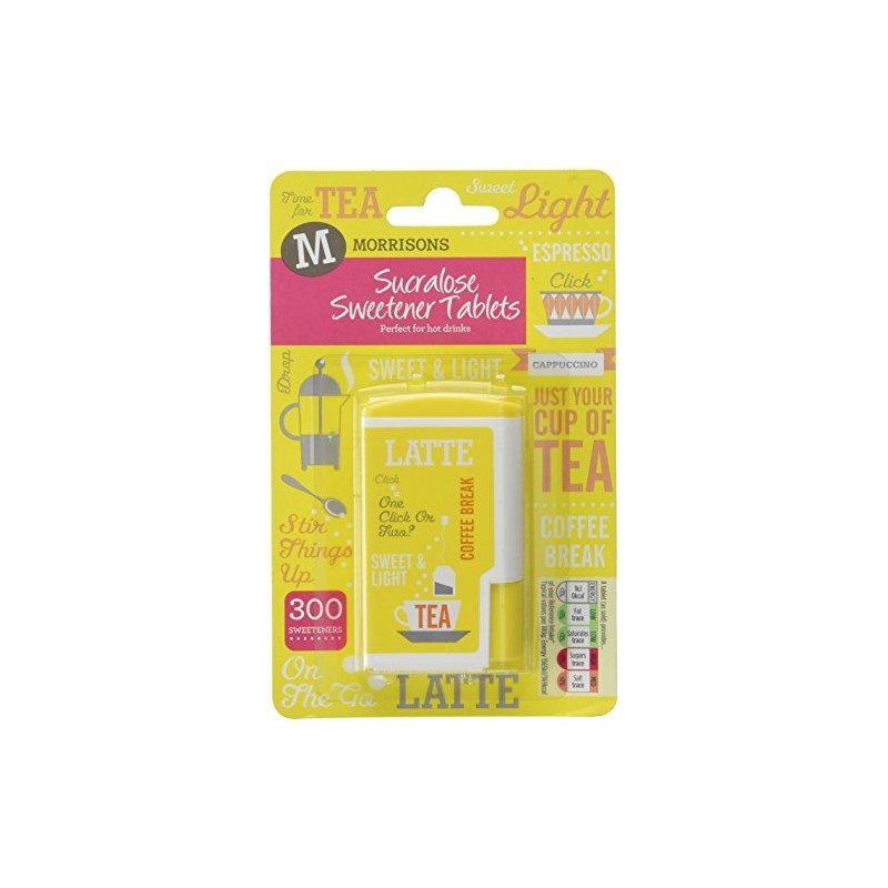 Morrisons Sucralose Sweetener, Pack of 12, 300 Tablet