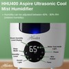HHU400 Hunter Aspire Series Ultrasonic Humidifier (8.3L) - Vibration Technology