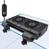 DEGGOX Aquarium Chillers Fan - Fish Tank Cooling Fan ，Axolotl