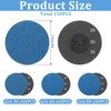 JJUNW 150Pcs 3 inch Quick Changing Disc Set, Zirconia Roll