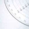 Round Center Finder Compass Clear Acrylic Lathe Centering Tool Circle