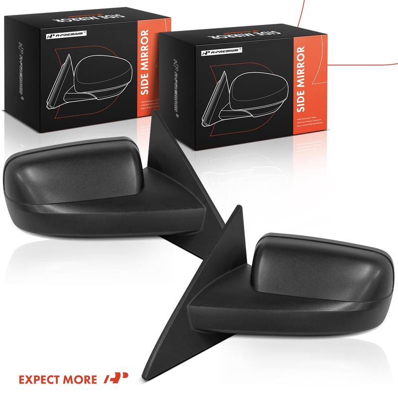 A-Premium Pair (2) Driver and Passenger Side Power Door Mirror