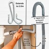 Universal Drain Hose Extension Kit, Stretchable Replacement or Extension Waste