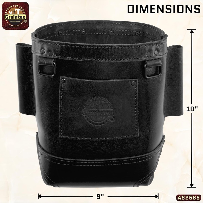 Graintex AS2565 :: Nut & Bolt Bag with Bull-Pin Loop