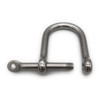Stainless Steel Shackles Wide Shape Diameter 8 mm V4A A4