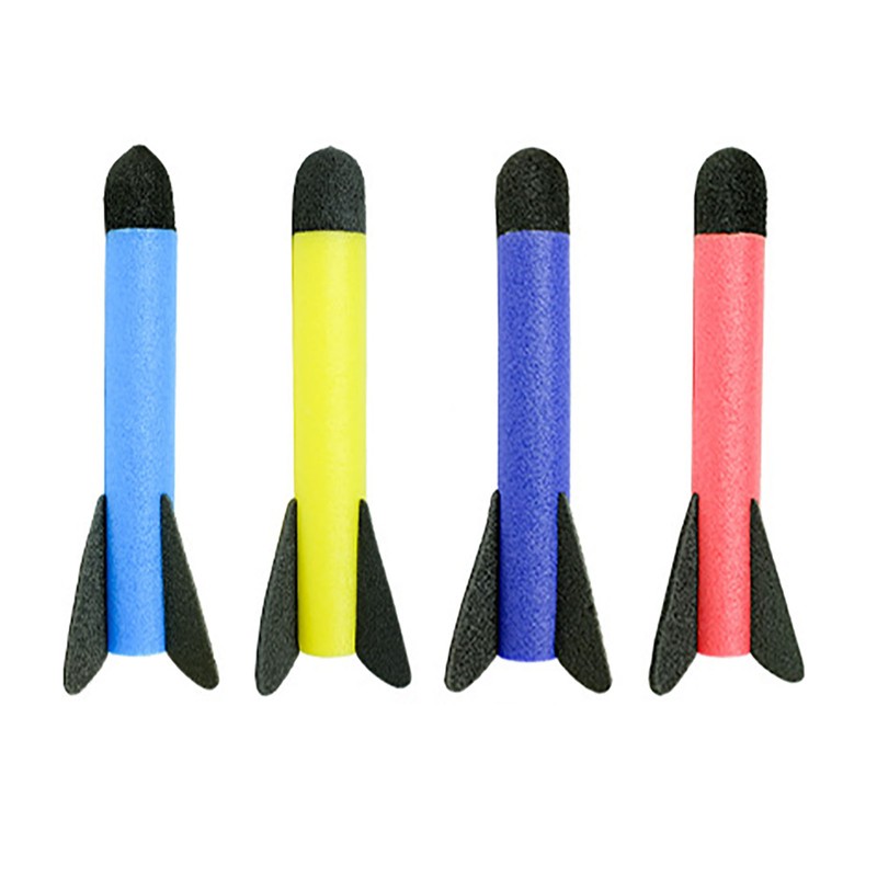 Launcher Toy Stomp On Battery Free Soft Foam Plastic Base