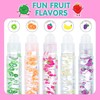 Expressions 10pc Roll On Lip Gloss Set with Carrying Case,