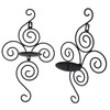 Wall Mounted Candle Stick Elegant Candle Holder for Living Room