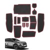 LANGBEAN Door Slot Mat for Peugeot e-3008 2024 2025, 16PCS