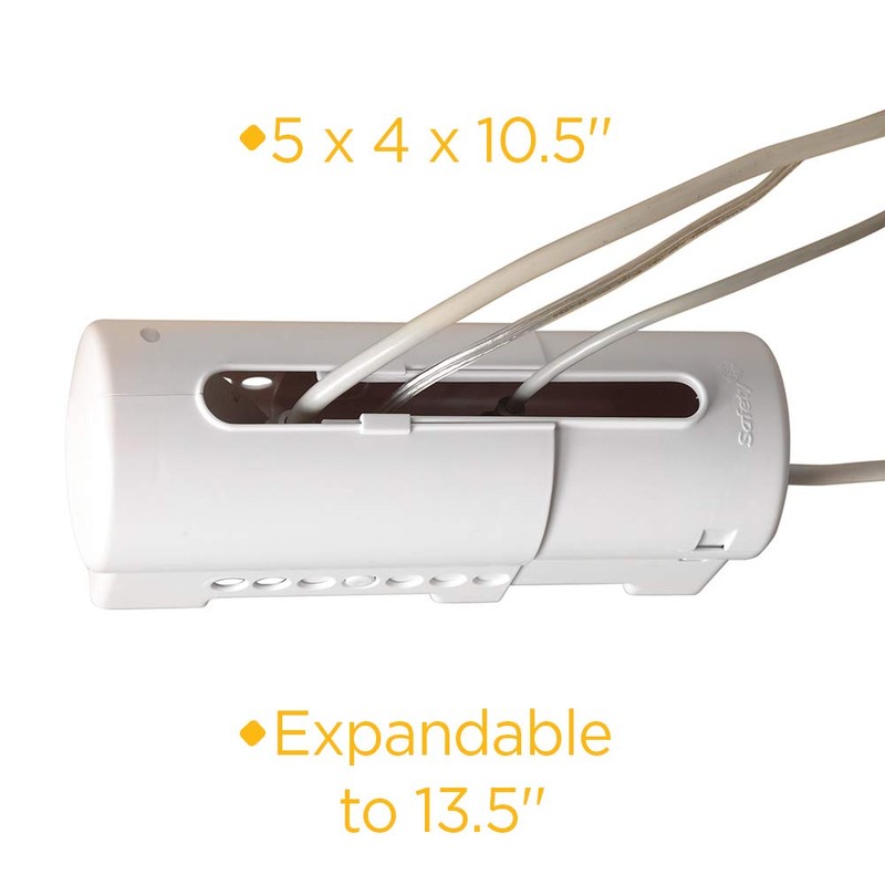 Safety 1st Power Strip Cover 2 Count (Pack of 1),