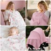 YKYUASD 2 Pack Muslin Nursing Cover for Breastfeeding, 100% Cotton