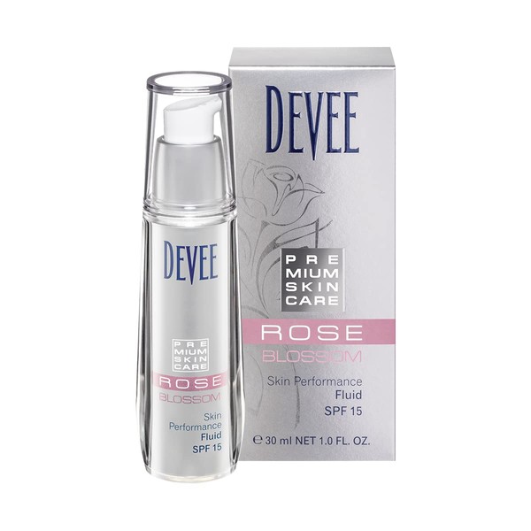 Rose Blossom Skin Performance Fluid SPF 15 I Dermatologically Tested