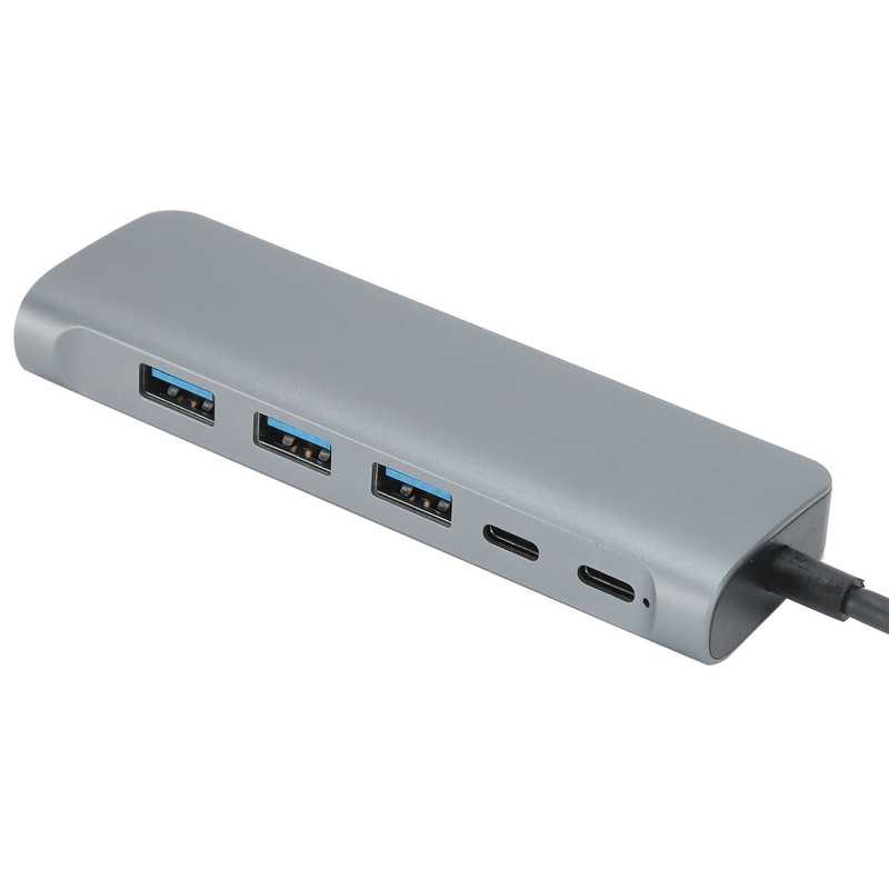 6 In 1 Hub Multifunction Network Adapter for Computer Home