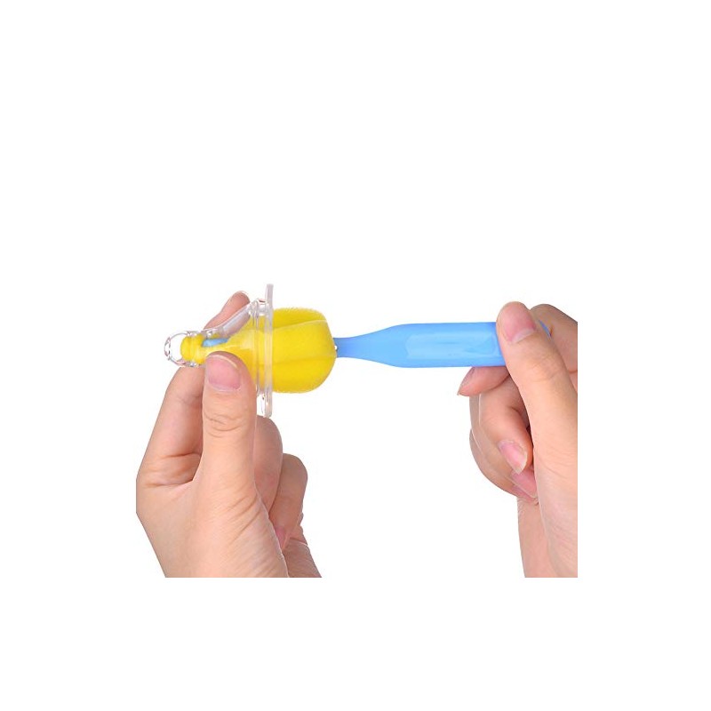 PayPie 14 Pack Bottle Nipple Cleaner Sponge Brush for Standard