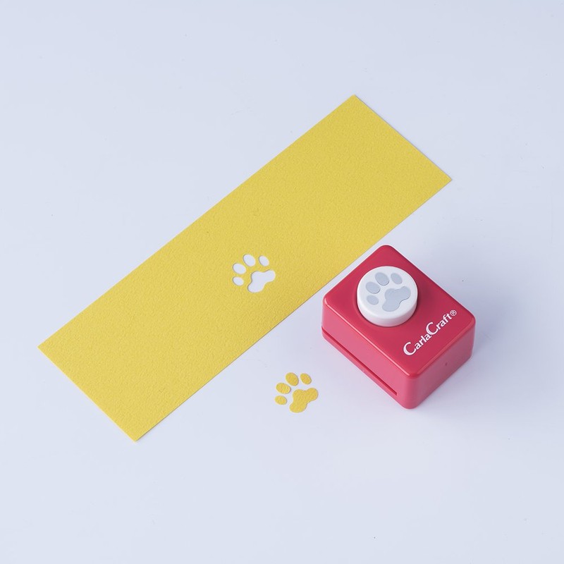 Carl Craft Small Size Craft Paper Punch, Foot Print (CP-1N