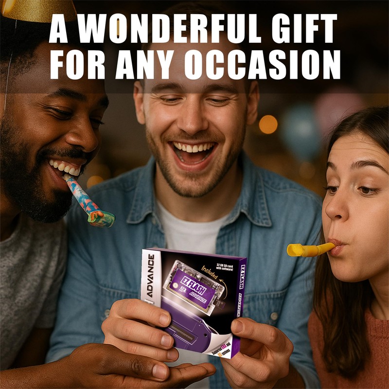 EZ Flash AIR Advance. Retro-Themed Flash Cart for GBA +