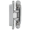 Hidden Door Hinges, Invisible Hinges for Hidden Door Silver Flush