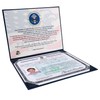 GraduationMall US Citizenship Certificate Holder Naturalization Certificate Cover with logol