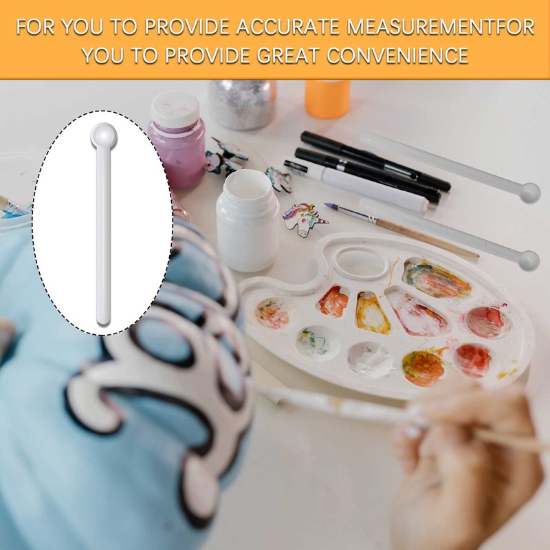 BLMHTWO Pack of 50 Micro Dosing Spoons, Measuring Spoons, Gram,