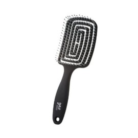 Yao Dark Square Hairbrush Scalp Massage Daily Comb / 야오 다크스퀘어 헤어브러쉬 두피마사지 데일리 빗