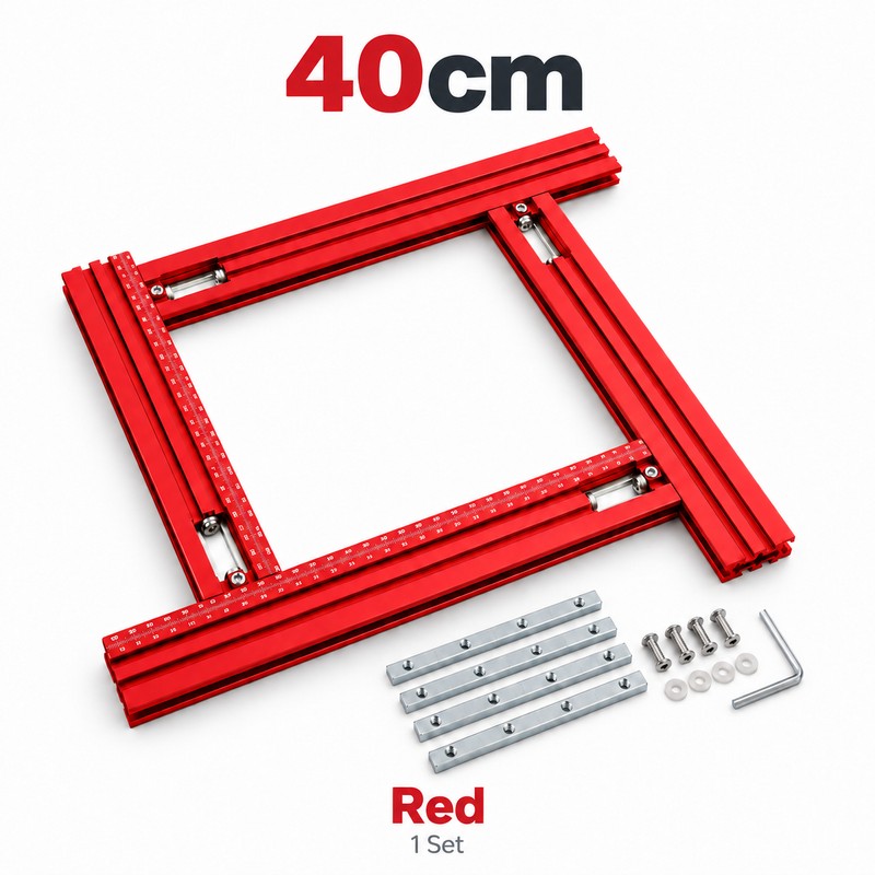 40cm Adjustable Guide Rail for Woodworking – Auxiliary Backing Bracket