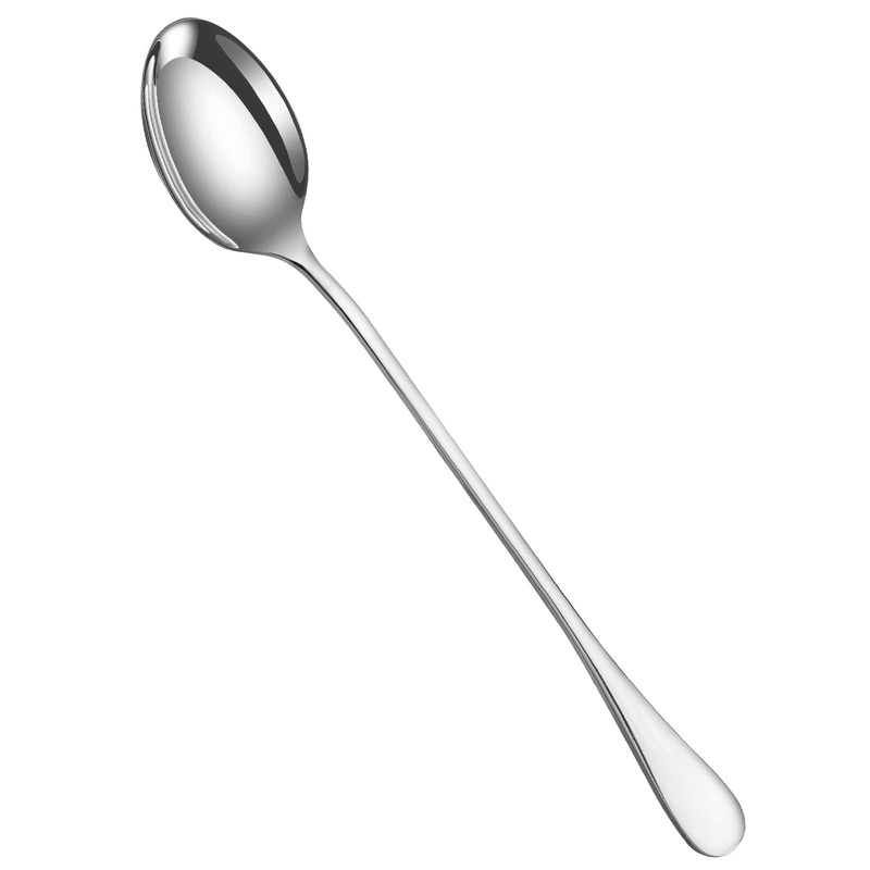 YSAMAX 20 cm Long Handle Latte Spoon Set of 6