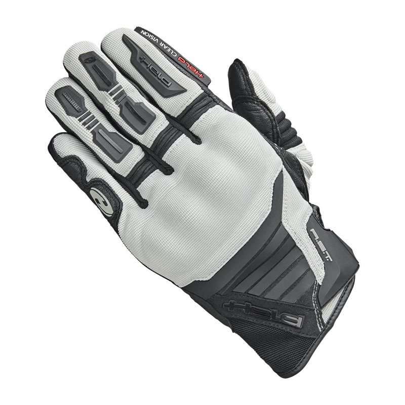 Held Hamada Motocross Gloves, Grey/Black, 10