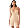 Red Carpet Strapless All in One Thigh Shaper, Sand, 34D
