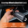 Steering Wheel Lock Anti-Theft Device, Heavy Duty Car Security Vehicle