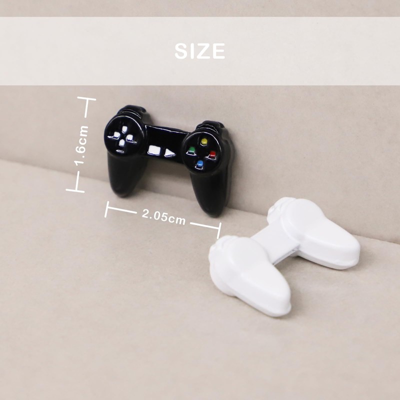 Miniature Handle Controller, Dollhouse Emulation Gamepad Model, Mini Game Electronic