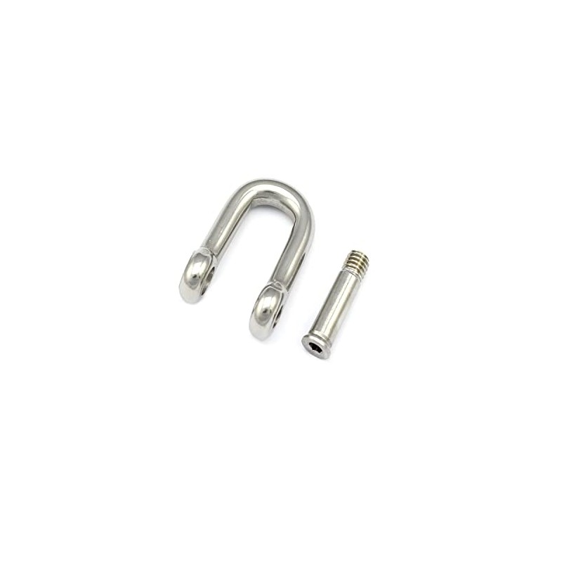 2 Shackle A4 Stainless Steel Set Screws with Hex Socket