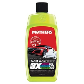 Mothers 05616 3X Triple Action Foam Wash, 16 fl. oz.