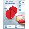 WOHNHELD® Pot Holder Set [Extremely Heat Resistant 250°C] Set of