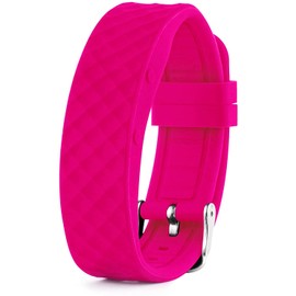 eSeasonGear VB80-BAND Replacement Band/Strip for VB80 Vibrating Alarm Watch (Pink-Large)