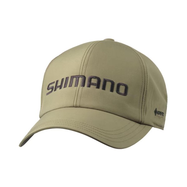 Shimano GORE-TEX CA-000Y Rain Cap, Khaki, L