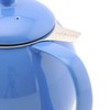 FORLIFE Curve Teapot with Infuser, 24-Ounce, Blue