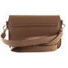 VALENTINO Zero Re Pattina Flap Bag Cuoio, Cuoio