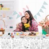Xinvery 2 x Paper Tablecloth for Colouring Easter, Easter Tablecloth,
