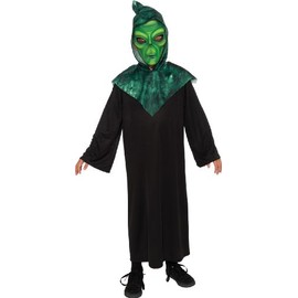 Alien Costume, Green, Medium