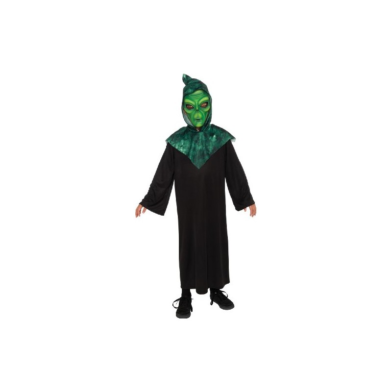 Alien Costume, Green, Medium