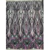 Mia Fabrics Inc. Long Wavy Line Design - Iridescent Purple/